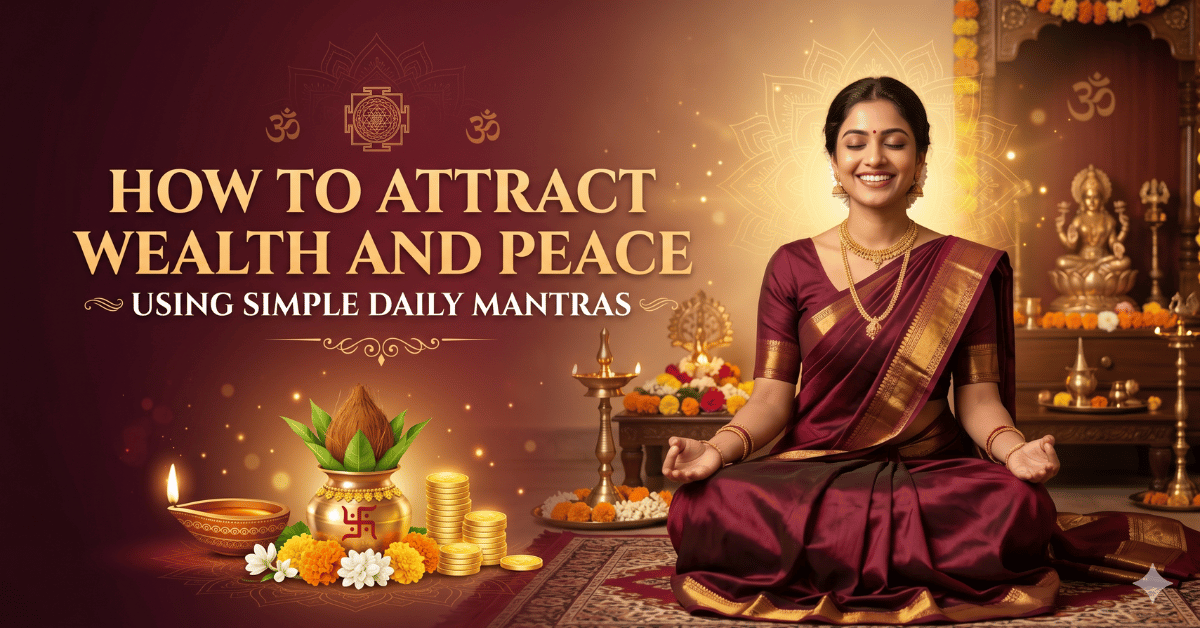How to Attract Wealth and Peace Using Simple Daily Mantras